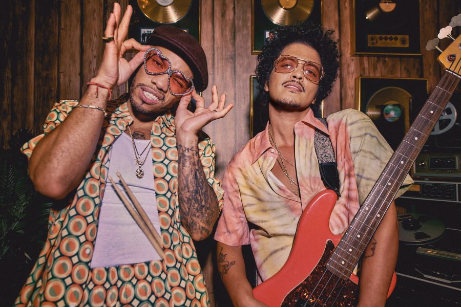 Anderson Paak (Left) and Bruno Mars (Right)