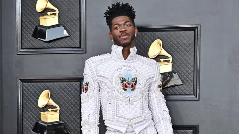 Lil Nas X at the 2022 Grammys