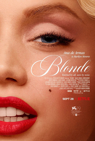 Official movie poster for Blonde.
