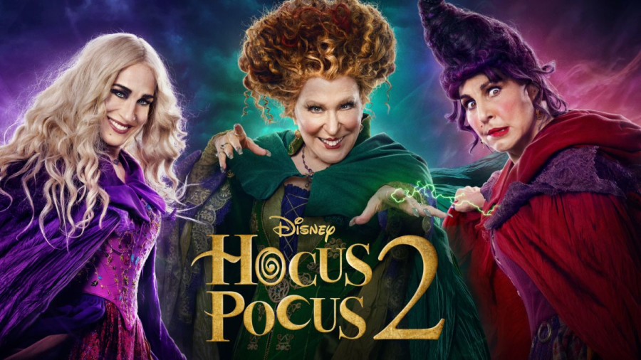Official movie poster for Hocus Pocus 2. 