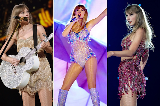 Best Believe She's Still Bejeweled”: Taylor Swift Channels Her Past Selves  on “The Eras Tour” – The Cherokee Scout