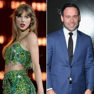 Taylor Swift and Scooter Braun. 