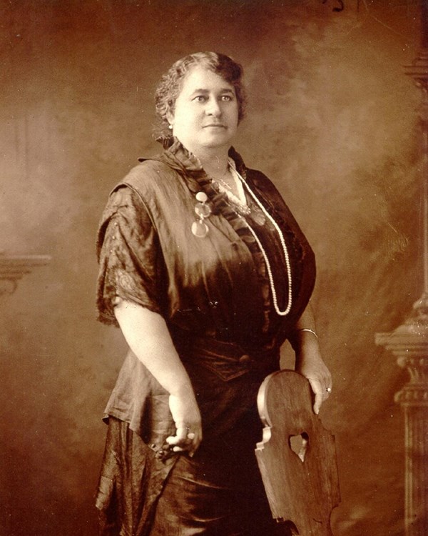 The first African American Bank President, Maggie L. Walker.
