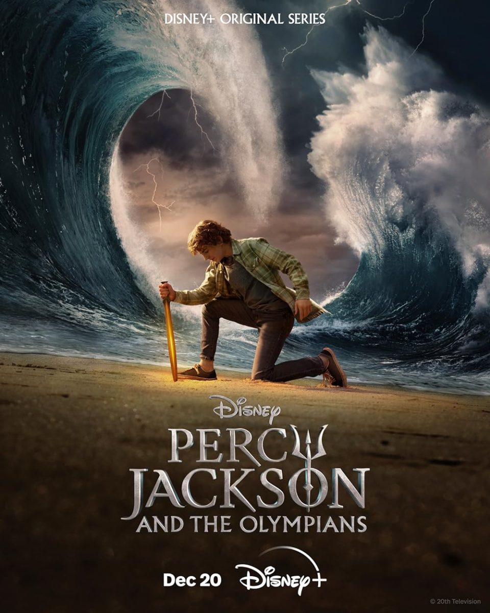 A poster for Percy Jackson and the Olympians.