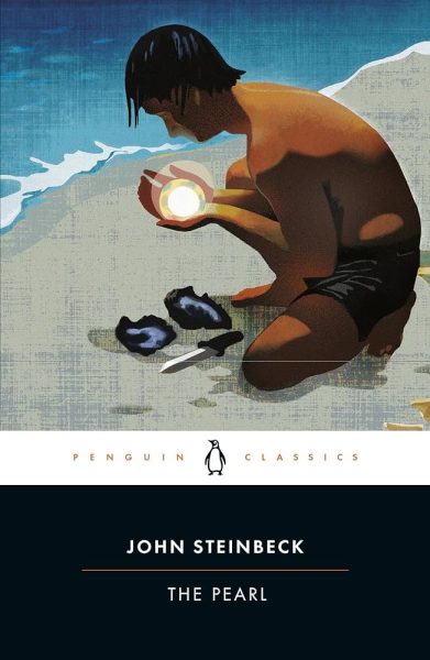 The Penguin Classic edition cover of The Pearl.