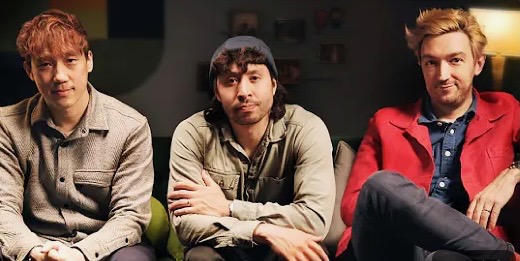 Steven Lim (left), Ryan Bergara (middle), and Shane Madej (right), the founders of Watcher Entertainment. 