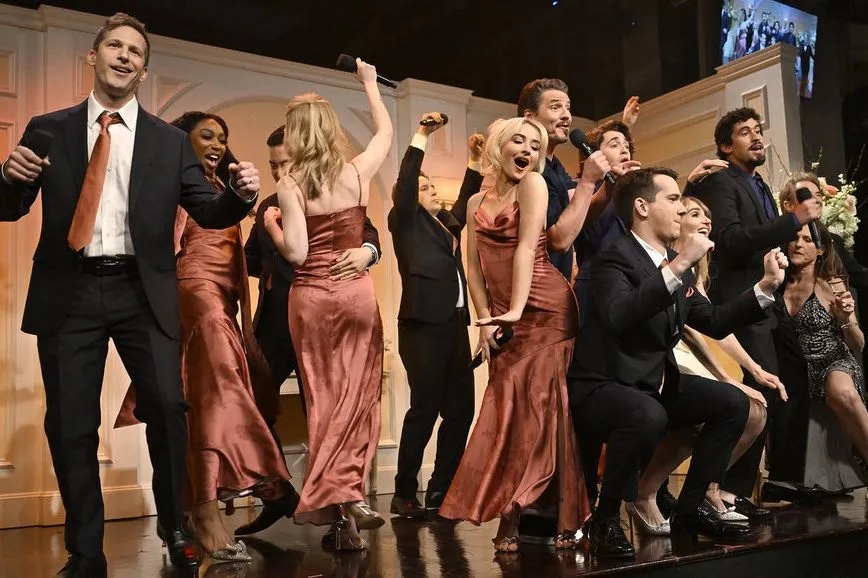 “Domingo: Vow Renewal” during the “Saturday Night Live 50th Anniversary Special”