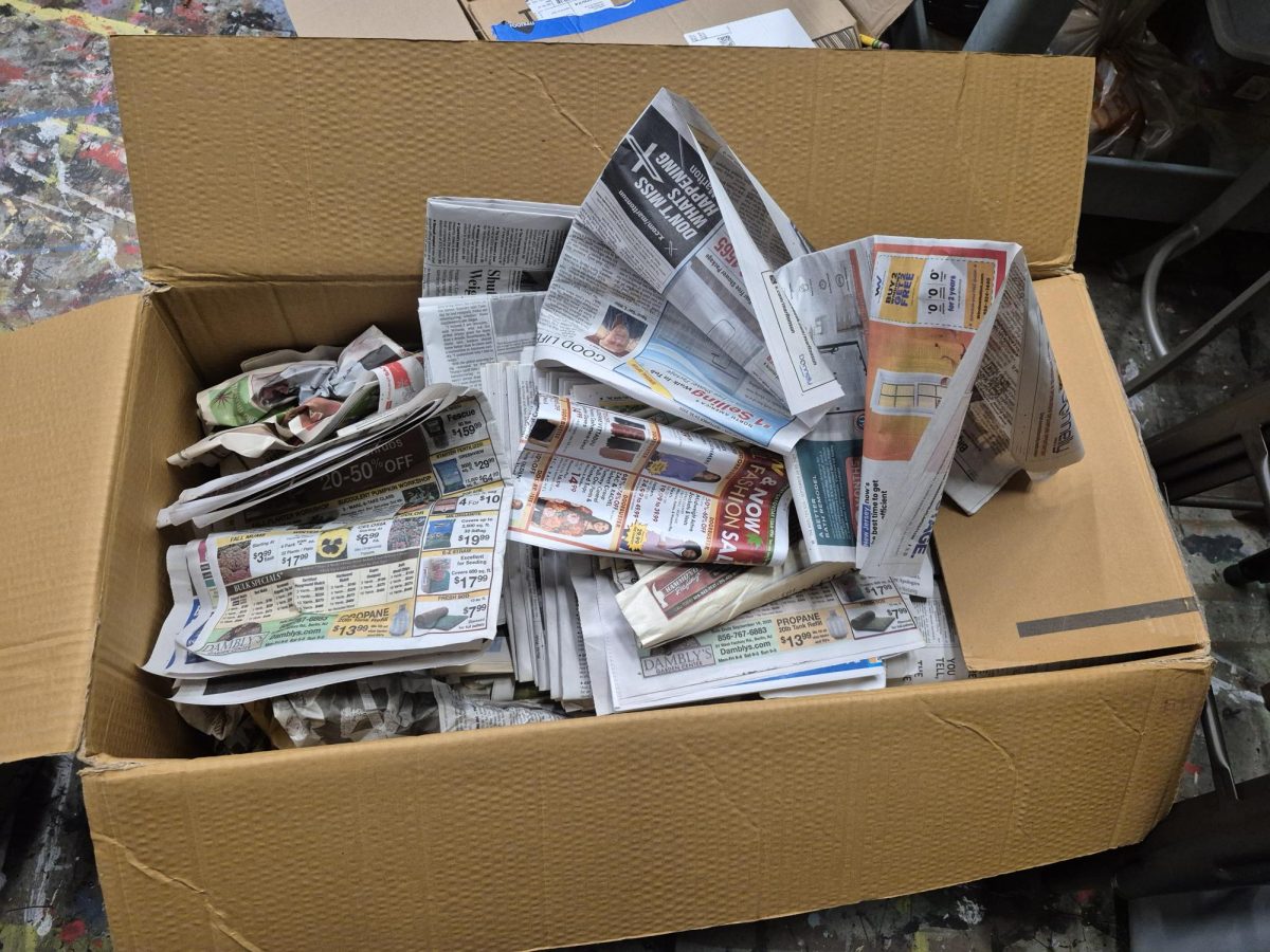 Old newspapers can get a new life in Cherokee's play! 