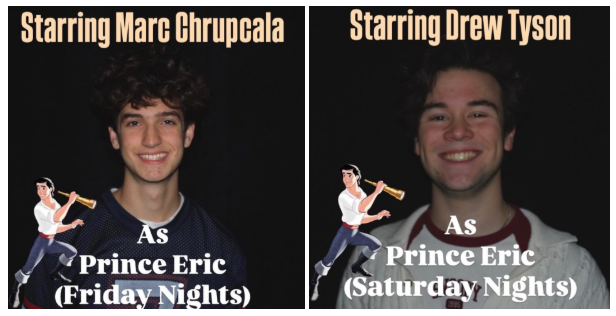 Marc Chrupcala and Drew Tyson's "Meet the Cast" pictures for the show