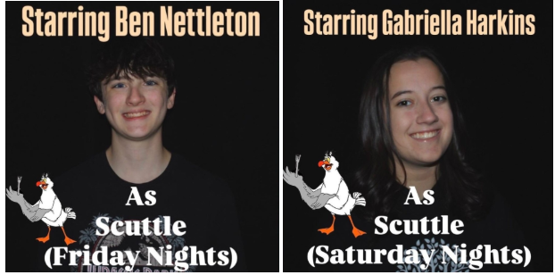 Ben Nettleton and Gabriella Harkins's "Meet the Cast" pictures for the show