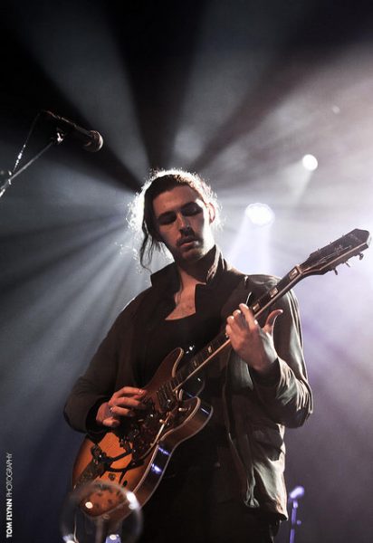 Hozier performing in NYC. Credit: Tom Flynn